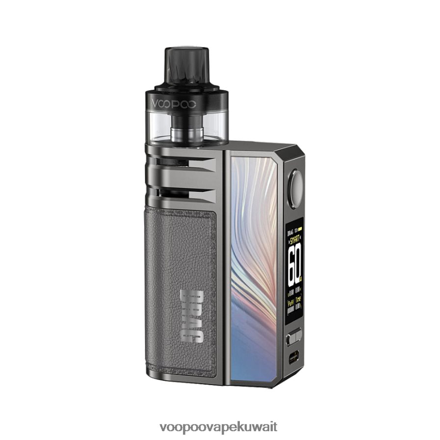 VOOPOO DRAG E60 طقم جراب معدن رمادي H48BLT189VOOPOO Vape Kuwait