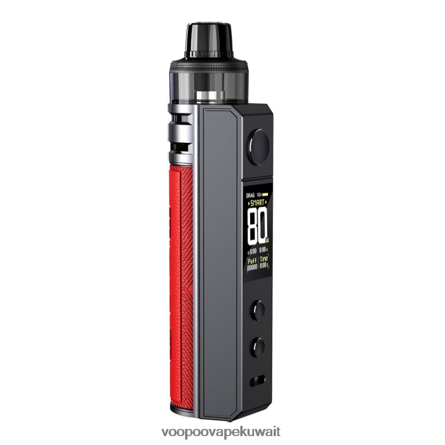 VOOPOO DRAG H80S طقم جراب أحمر H48BLT241VOOPOO Vape Price