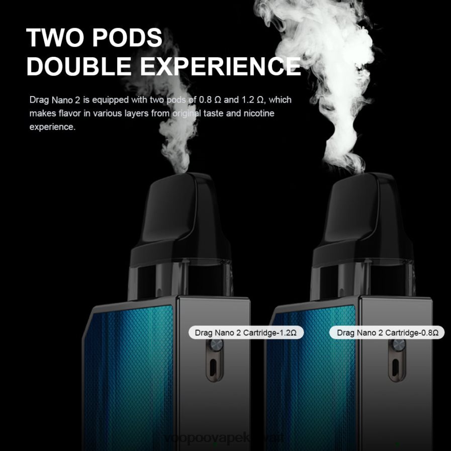 VOOPOO DRAG NANO 2 طقم جراب الشاي الأخضر H48BLT152سعر VOOPOO Drag S