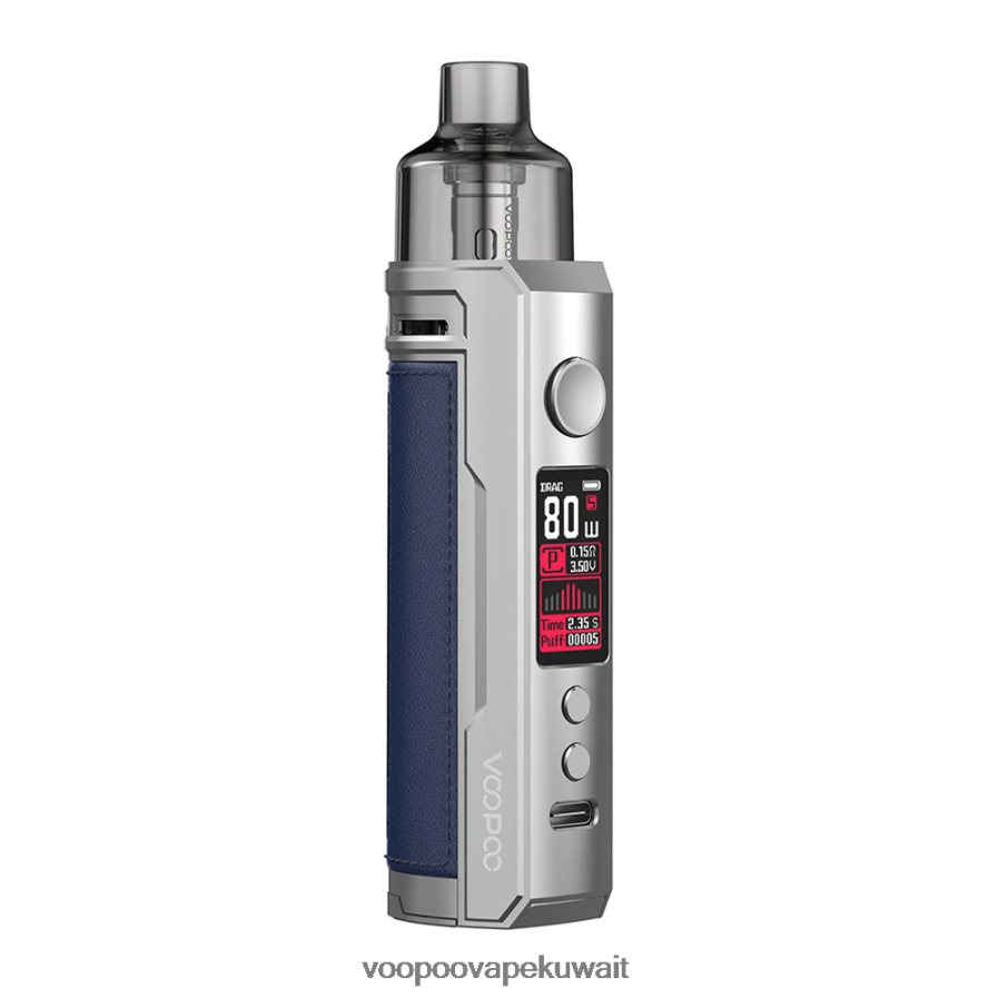 VOOPOO DRAG X طقم تعديل الجراب الأزرق الفضي H48BLT179VOOPOO Vape سعر