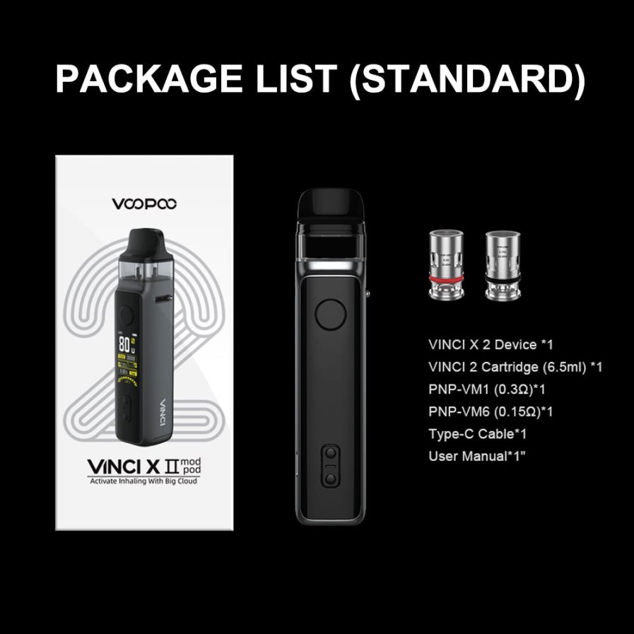 VOOPOO VINCI X 2 عدة ألياف كربونيه H48BLT347سعر VOOPOO Argus