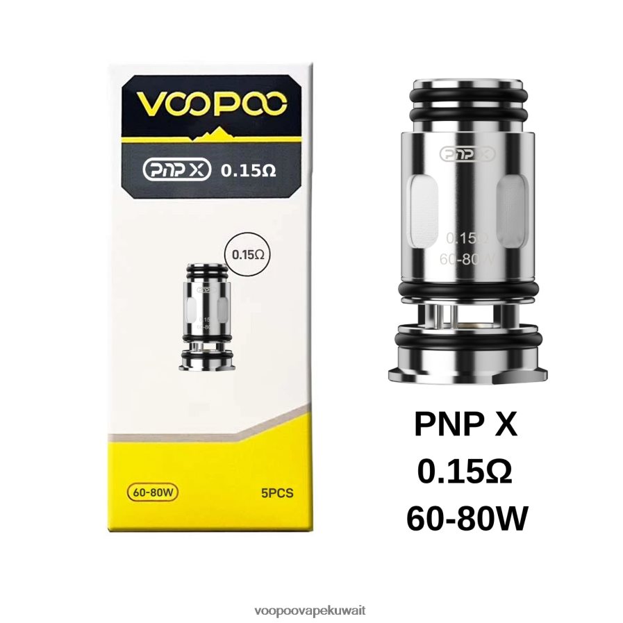 VOOPOO PNP لفائف (5 قطع) بنب × 0.15 أوم H48BLT605VOOPOO Argus