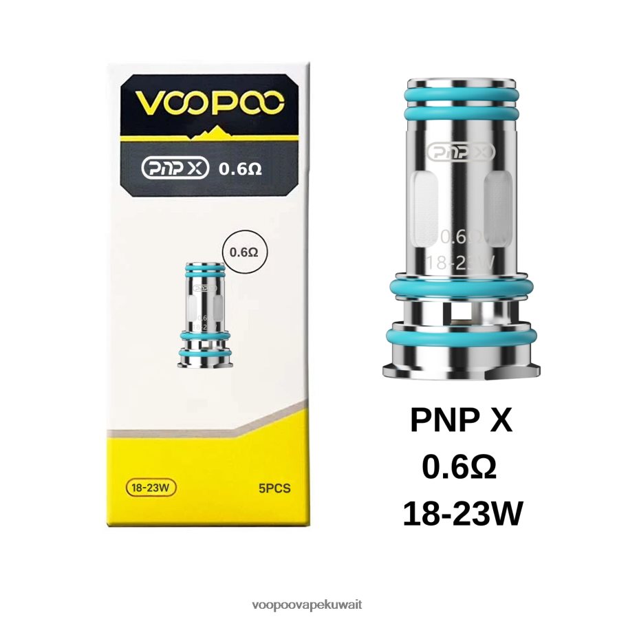VOOPOO PNP لفائف (5 قطع) بنب × 0.6 أوم H48BLT608VOOPOO Vape سعر