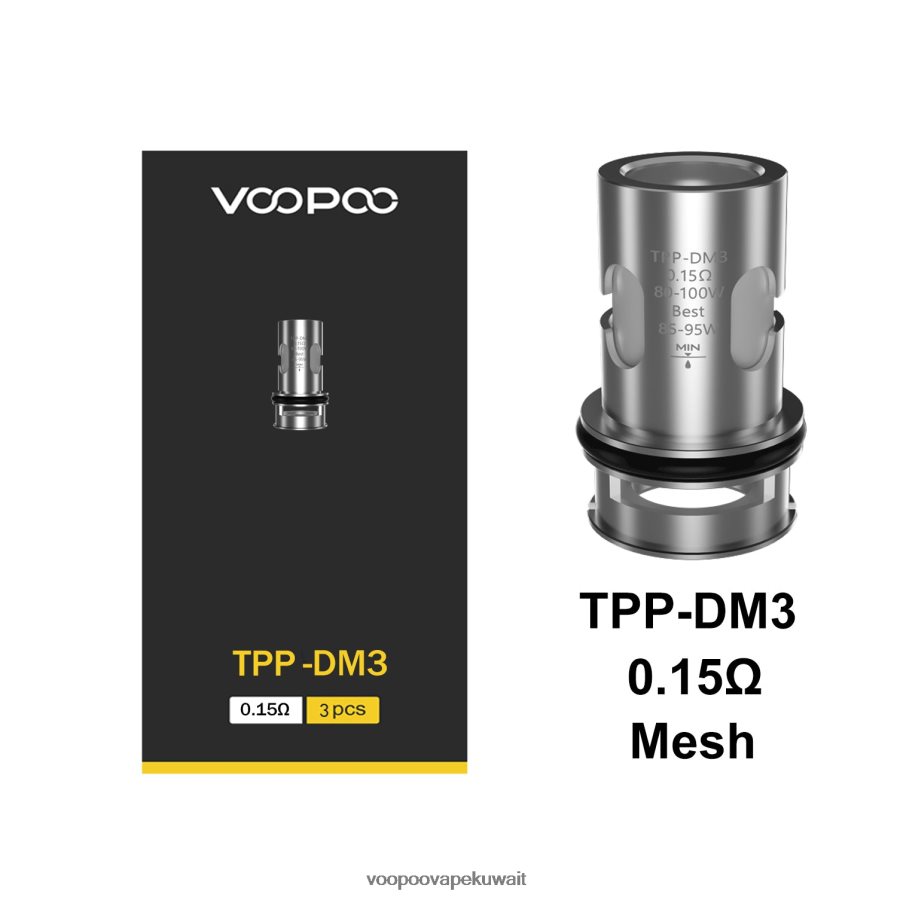 VOOPOO TPP لفائف (3 قطع) tpp-dm3 H48BLT610VOOPOO Argus Kuwait